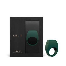 Anillo vibrador para pene, comodo y estimulación intensa Tor 2 Green