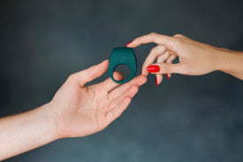 Anillo vibrador para pene, comodo y estimulación intensa Tor 2 Green
