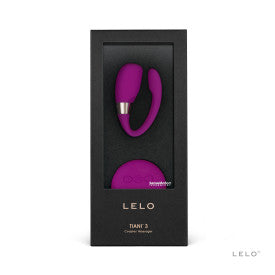 Vibrador pequeño estimulador de clítoris a control, Tiani 3 Deep Rose, para usar en pareja o sola.