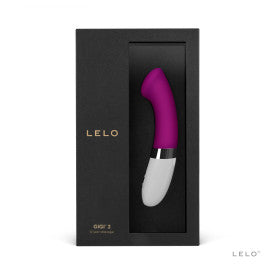 Vibrador masajeador pequeño, Gigi 2 Deep Rose Lelo 9.5cm
