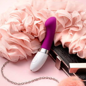 Vibrador masajeador pequeño, Gigi 2 Deep Rose Lelo 9.5cm