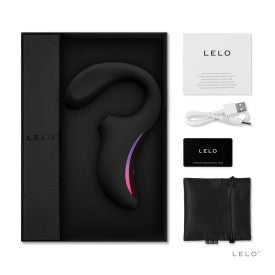 Vibrador estimulante de Punto G y clítoris Enigma Cruise Black, Doble estimulación
