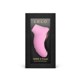 Estimulador de clítoris con vibraciones, Sona 2 Travel Pink, ondas sónicas