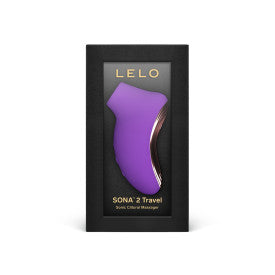 Estimulador sónico de clitoris Sona 2 Travel Purple, succionador, vibrador convencional