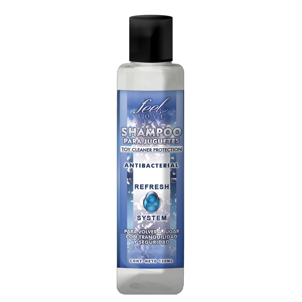 Shampoo para juguetes sexuales, antibacterial con sistema refrescante, 60ml y 120ml