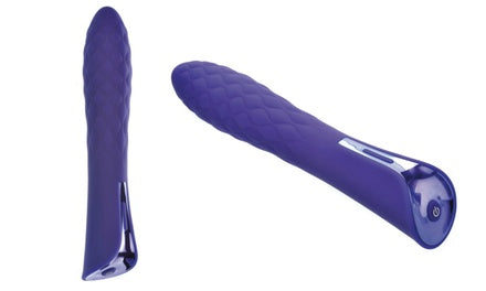 Vibrador masajeador Adan & Eve Eve´s perfect pulsating massager, retiene mas lubricante.