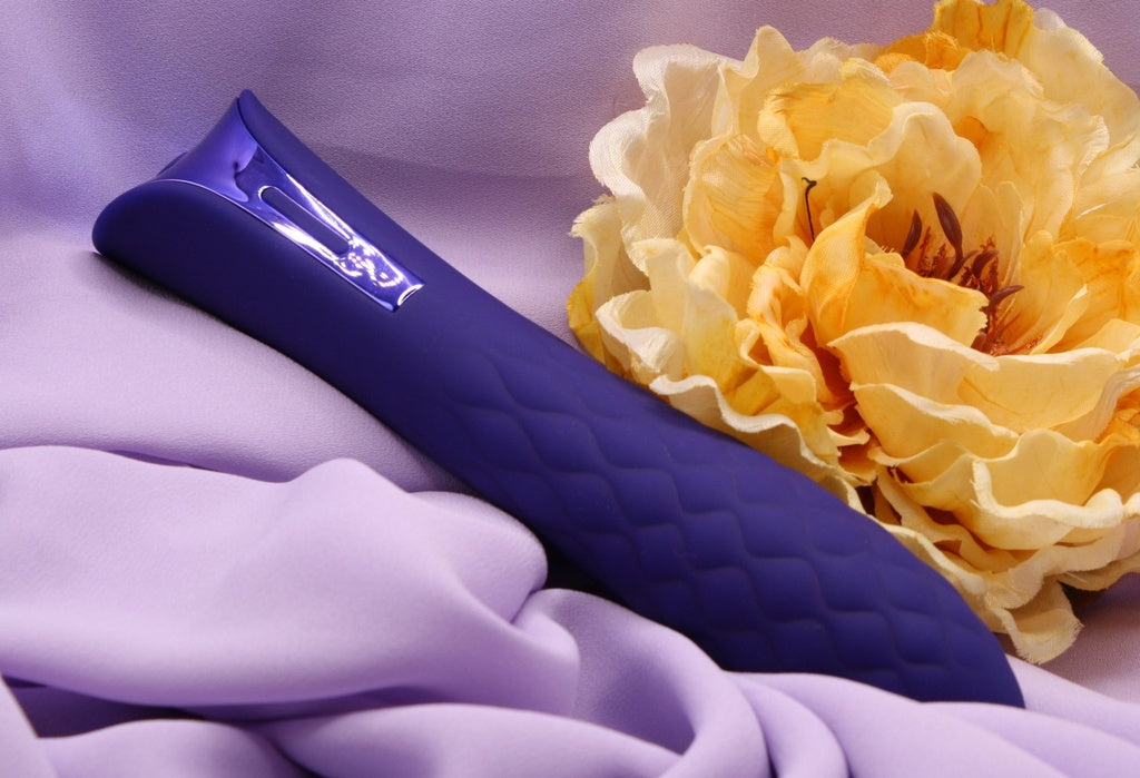 Vibrador masajeador Adan & Eve Eve´s perfect pulsating massager, retiene mas lubricante.