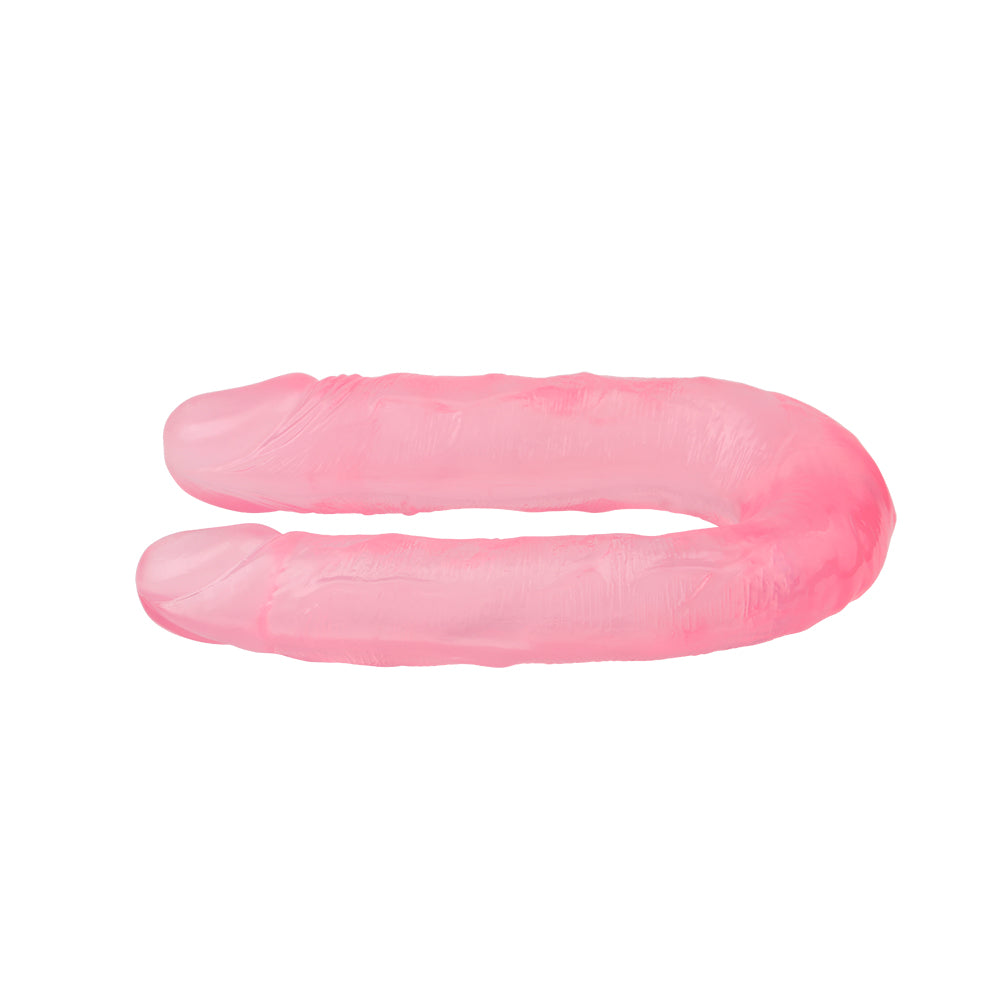 Dildo dual, doble penetración 13 Inch Dildo pink, 33cm