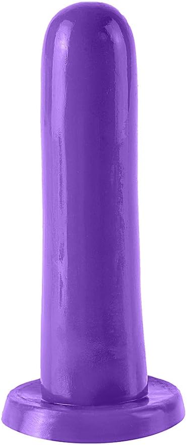 Dildo para principiantes, adherible y compatible con arnés, Dillio Purple - Mr. Smoothy 22cm