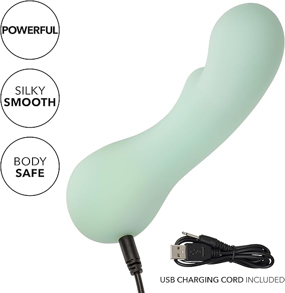 Vibrador de punto G, 10 modos para mujer con acento bulboso y silicona impermeable, Pacifica Bora Bora CalExotics