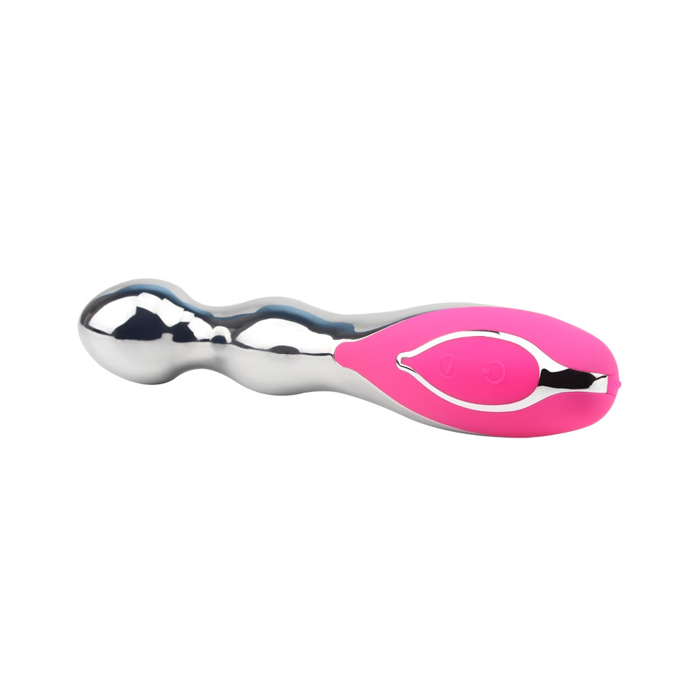 Vibrador Punto G Luz Led Potente, rosa recargable usb Didi Magic G Wand 18cm