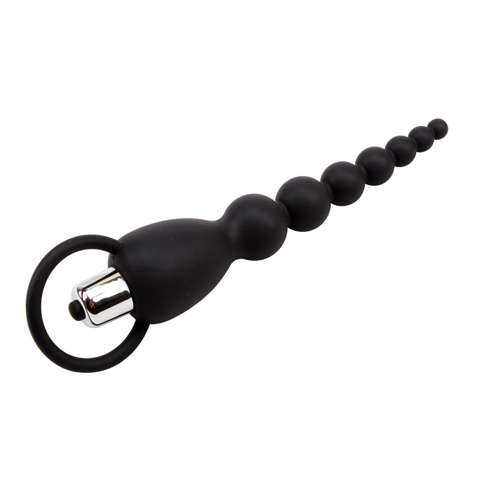 Bolas anales de silicona 15cm, Elite Power Beads Black Mont