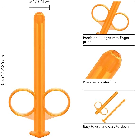 Tubo aplicador de lubricante, para llegar a esas zonas estrechas. Lube Tube Orange CalExotics