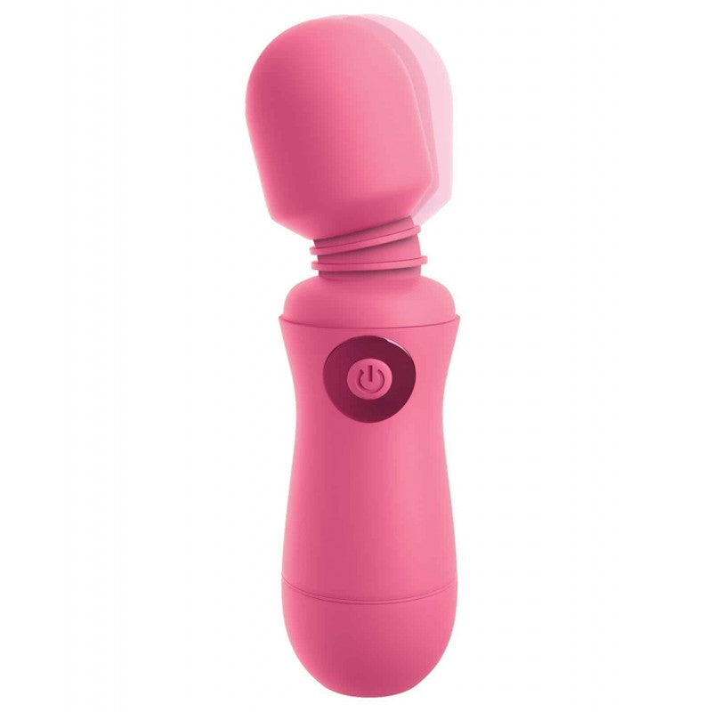 Vibrador, estimulador de clítoris y masajeador vaginal, OMG! Wands Hashtag enjoy Wand pink