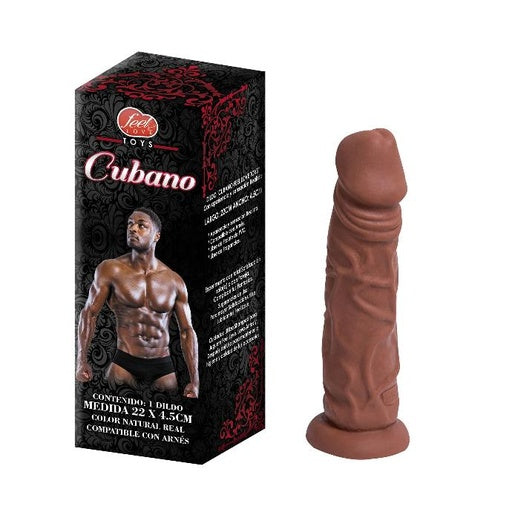 Dildo realista y grande, Feel Love dildo Cubano 22cm x 4.5 cm