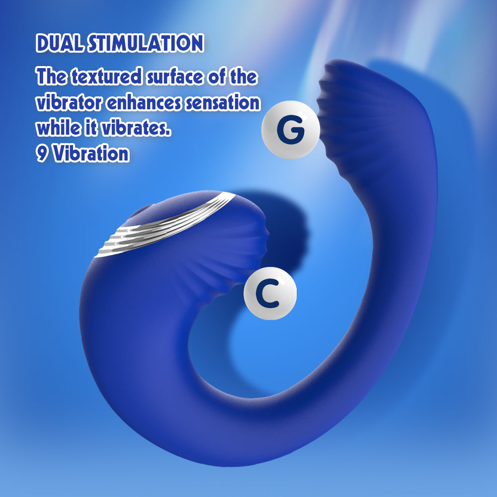 Vibrador, estimulador de punto G y clítoris, Meteor vibrador dual
