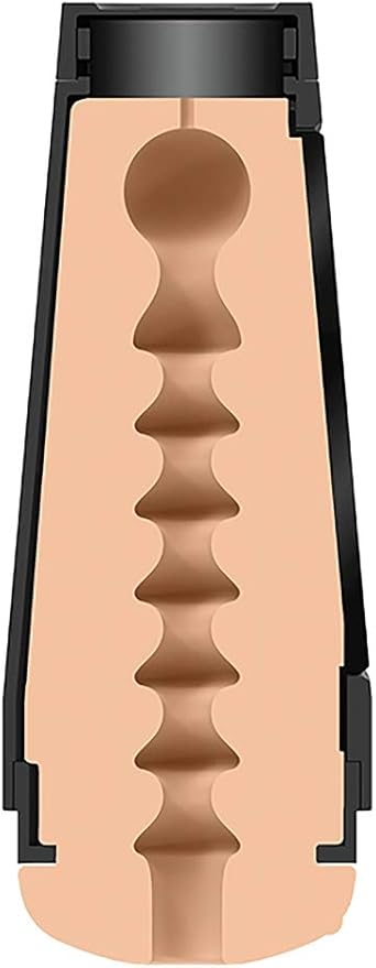 Masturbador masculino con interior texturizado, Mains Queeze endurance trainer strocker pussy