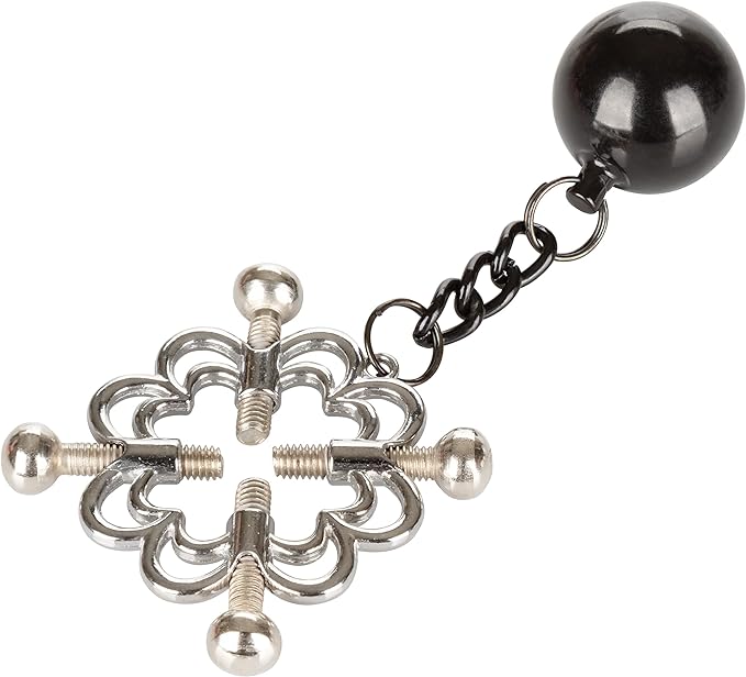 Pezoneras fetiche de 4 puntos ajustables, Nipple Grips 4-NP Press, Calexotics