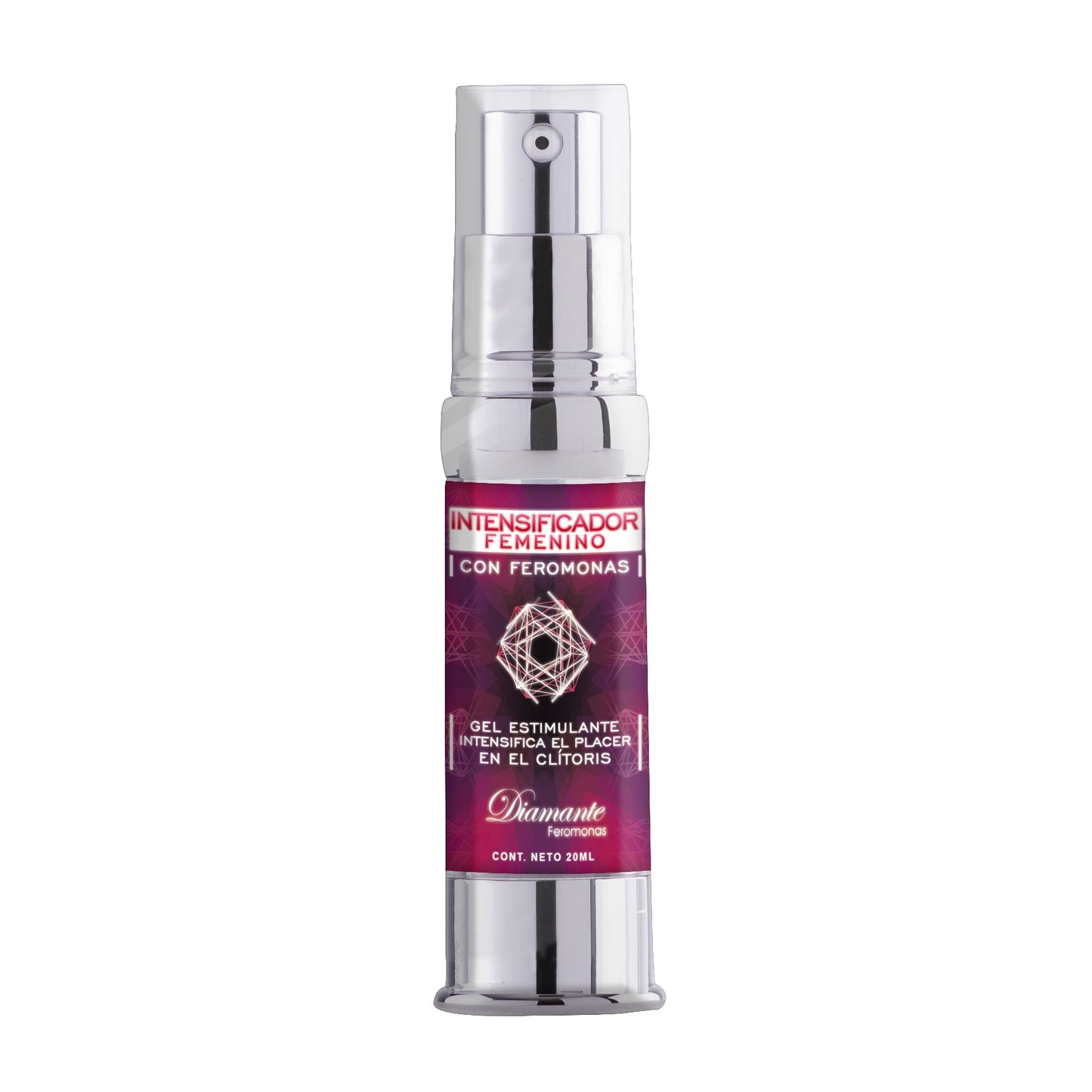 Intensificador femenino con Feromonas para clítoris, gel estimulante 20ml Diamante