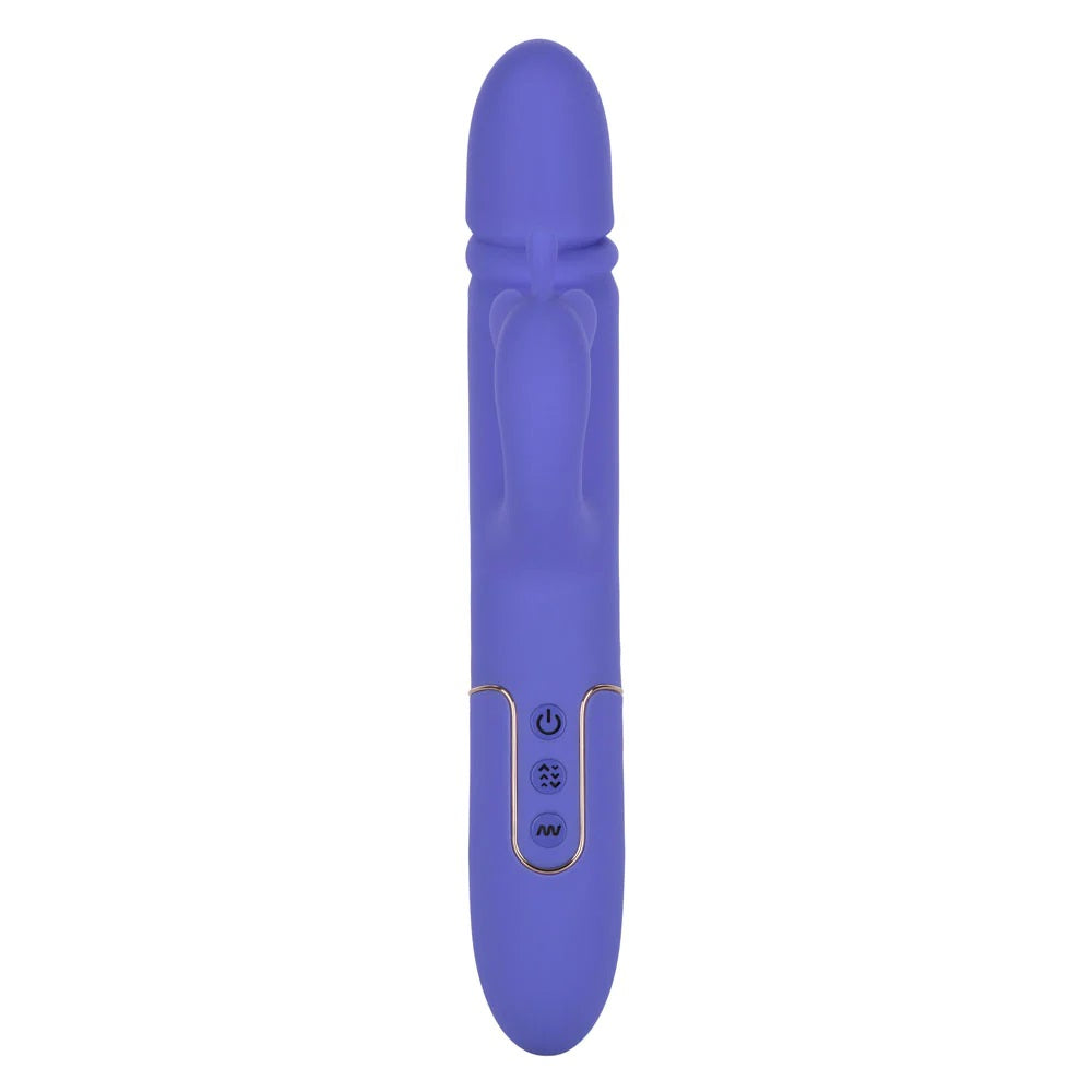 Vibrador con estimulador de clítoris, Shameless seducer purple,7 funciones de vibración
