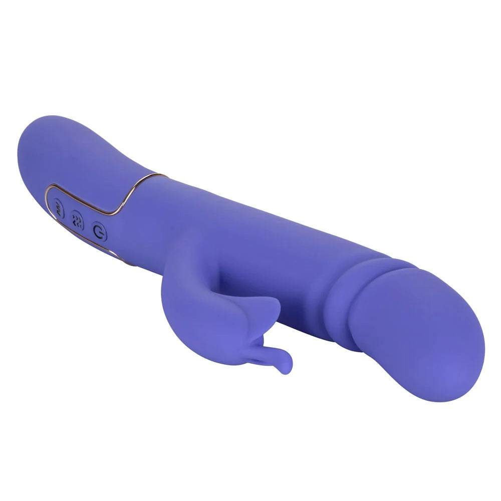 Vibrador con estimulador de clítoris, Shameless seducer purple,7 funciones de vibración