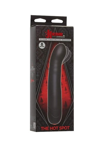 Vibrador flexible grande Kkink the hot spot Silicon Vibrating Flex 8in