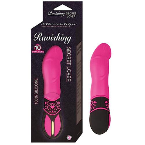 Vibrador sexual Ravishing Secret Lover Pink 10 Function, insertable 10cm