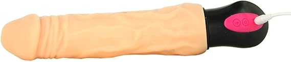 Vibrador realista, multiposición, Natural  Realskin Hot Cock #1-b, 17cm