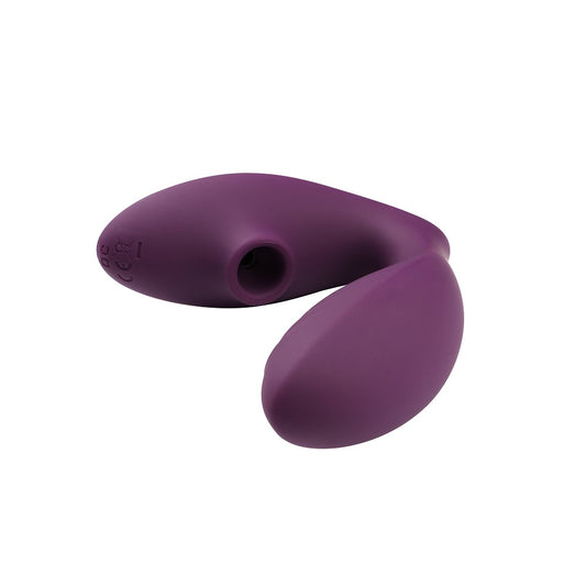 Vibrador Succionador De Clítoris, Estimulador punto G Double Orgasm, violeta