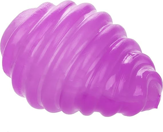 Masturbador masculino texturizado Stroker y extremo cerrado de succión, morado, CalExotics