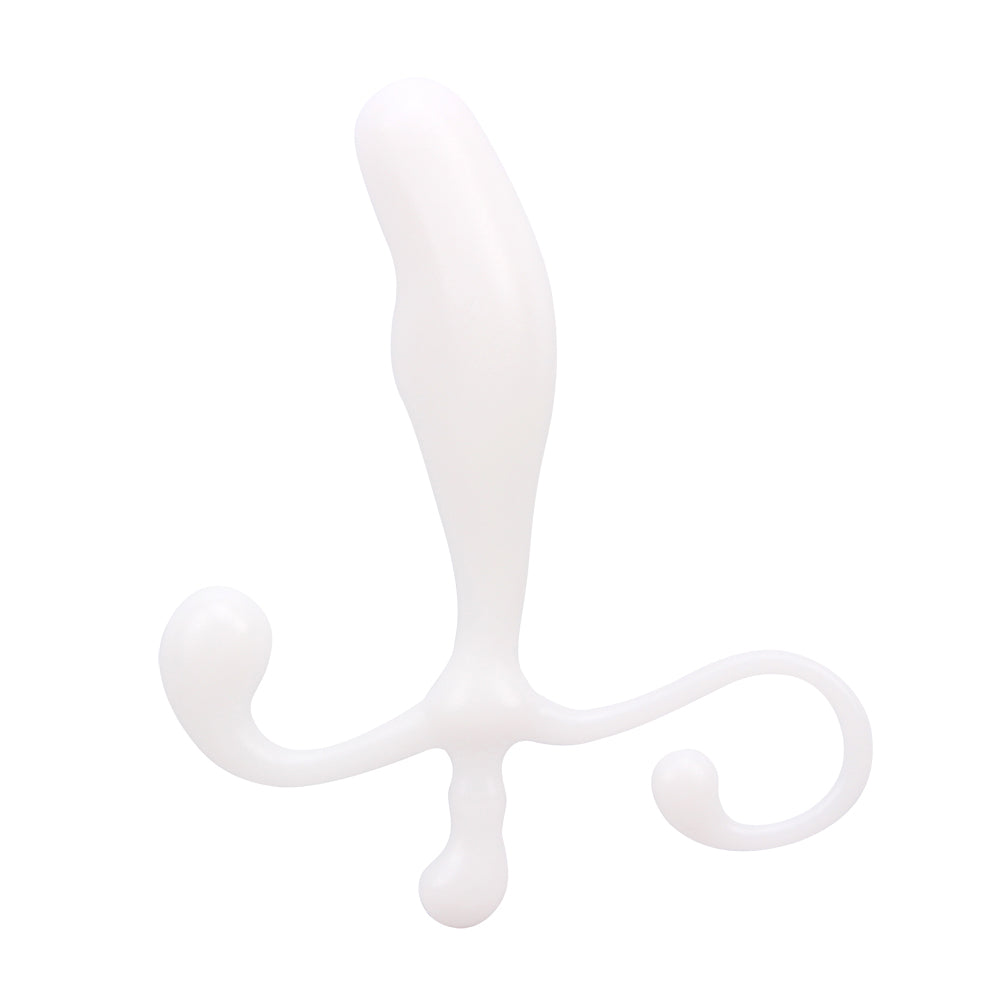 Estimulador Prostático 12,5 x 2,5 cm Blanco para orgasmos intensos, Pro Stimulator white