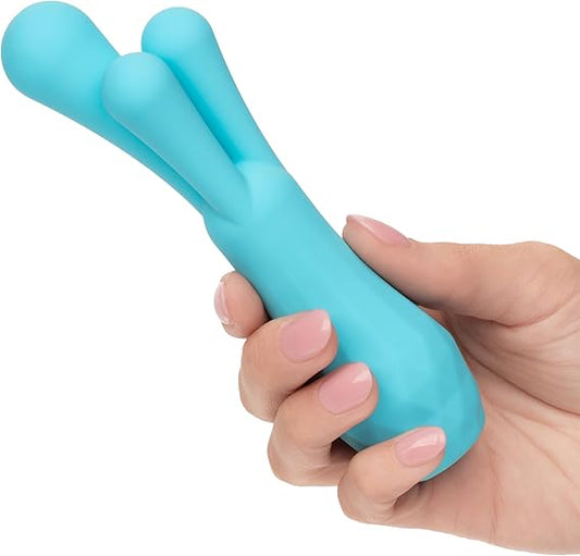 Vibrador y estimulador de clítoris, punto G, Gia Triple Teaser, CalExotics