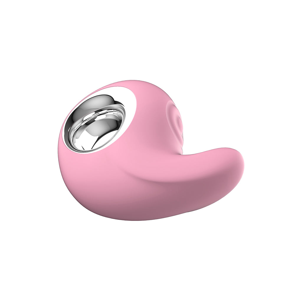 Vibrador y patrones de tapping para clítoris, Comma estimulador con tapping