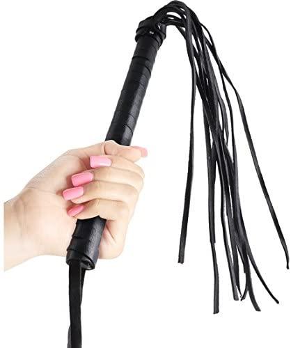 Látigo Stoys de tacto piel de 60 cm