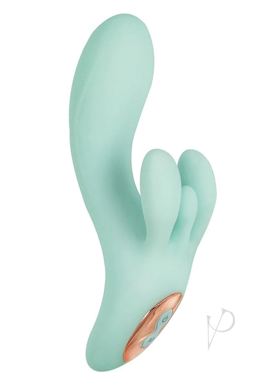 Vibrador masajeador triple, New york triple tickler massager, 8 funciones