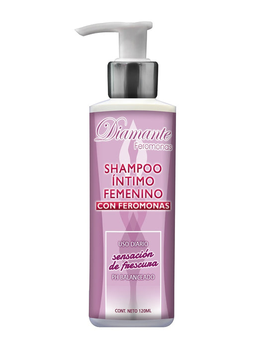 Shampoo Intimo femenino con feromonas 120ml, PH balanceado uso diario