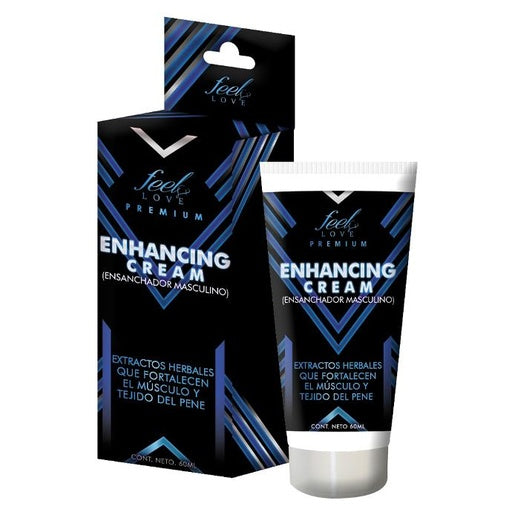 Ensanchador masculino, Enhancing Cream 60ml. Aumento de pene, Erecciones mas firmes y duraderas